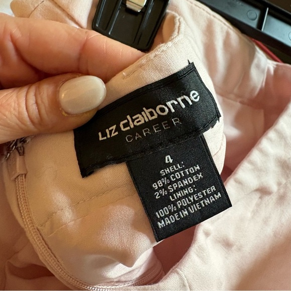 Liz Claiborne Women’s Elegant Pink Pencil Skirt - Picture 4 of 6